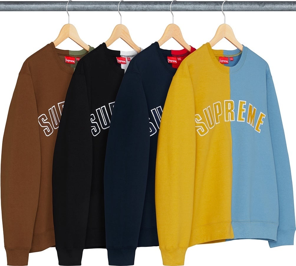 Split Crewneck Sweatshirt